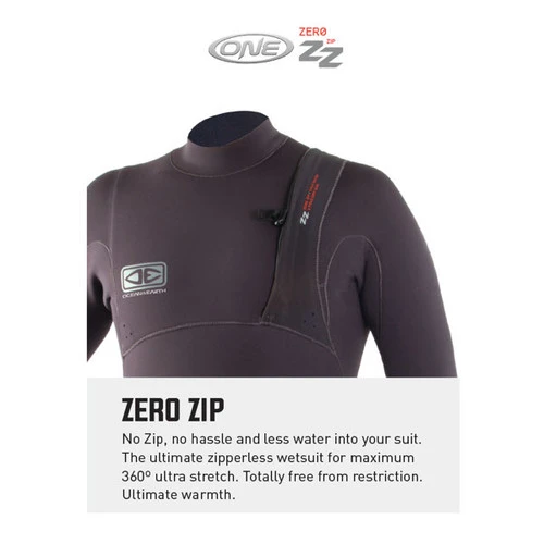 Ocean And Earth Zero Zip Steamer 4:3mm | Full Surfing Wetsuit | Mens 5 Ocean And Earth Zero Zip Steamer 4:3mm | Full Surfing Wetsuit | Mens - Image 5