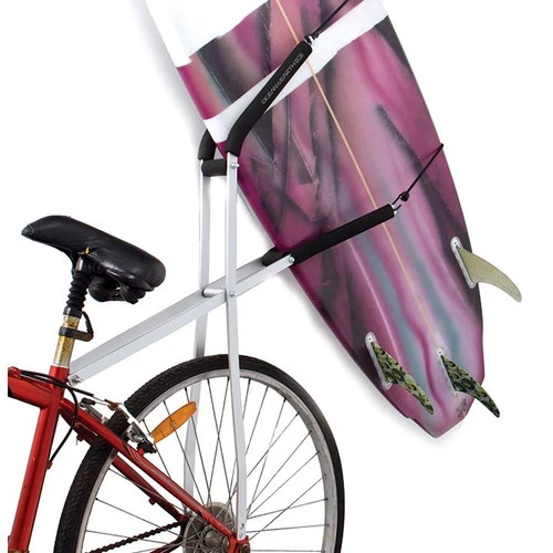 Surfboard Bike Rack | Rear Mounted | Surf Board Bicycle Holder 1 Surfboard Bike Rack | Rear Mounted | Surf Board Bicycle Holder