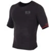 Thermo Short Sleeve Shirt | Surf Vest | Surfing Top | Black | Ocean And Earth |
