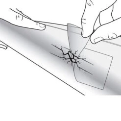 Waterproof Surfboard Ding Tape | 5 X Small Pieces | Quick Surfboard Temporary Repair -FCS Store Waterproof Ding Tape Surfboard Repair Ocean and Earth 3 74417.1538021285