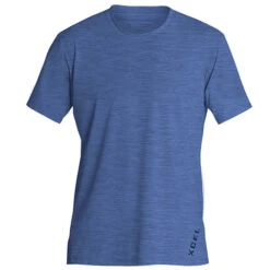 Xcel Ventx Short Sleeve Surfing Top | Relax Fit | Loose Fit Rash Vest | Surf T-Shirt | Classic Blue