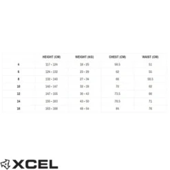 XCEL | Youth Axis Springsuit 2mm | Back Zip | Blue | Boys Surfing Wetsuit | Kids Surf Wetsuit | Springy 5 XCEL | Youth Axis Springsuit 2mm | Back Zip | Blue | Boys Surfing Wetsuit | Kids Surf Wetsuit | Springy -FCS Store XCEL Youth Size Chart 39102.1683608690
