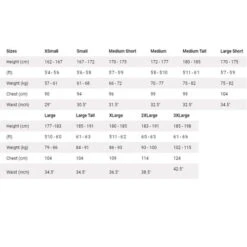 XCEL | Axis Short John Wetsuit 2mm| Black | Surfing Wettie | Back Zip -FCS Store XCEL wetsuits Size Guide 26729.1683333685