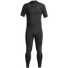 XCEL Comp X Short Sleeve Surfing Wetsuit 2mm | Chest Zip | Black
